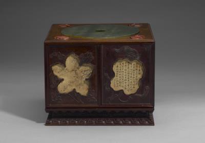 图片[3]-Square curio box with multiple treasures, rosewood, QanIong reign (1736-1795), Qing dynasty-China Archive